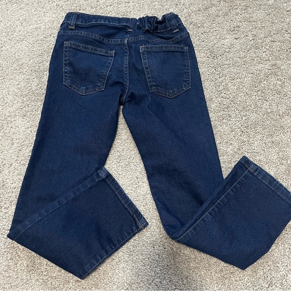 Wonder Nation girls size 8 straight leg blue jeans - Picture 2 of 7